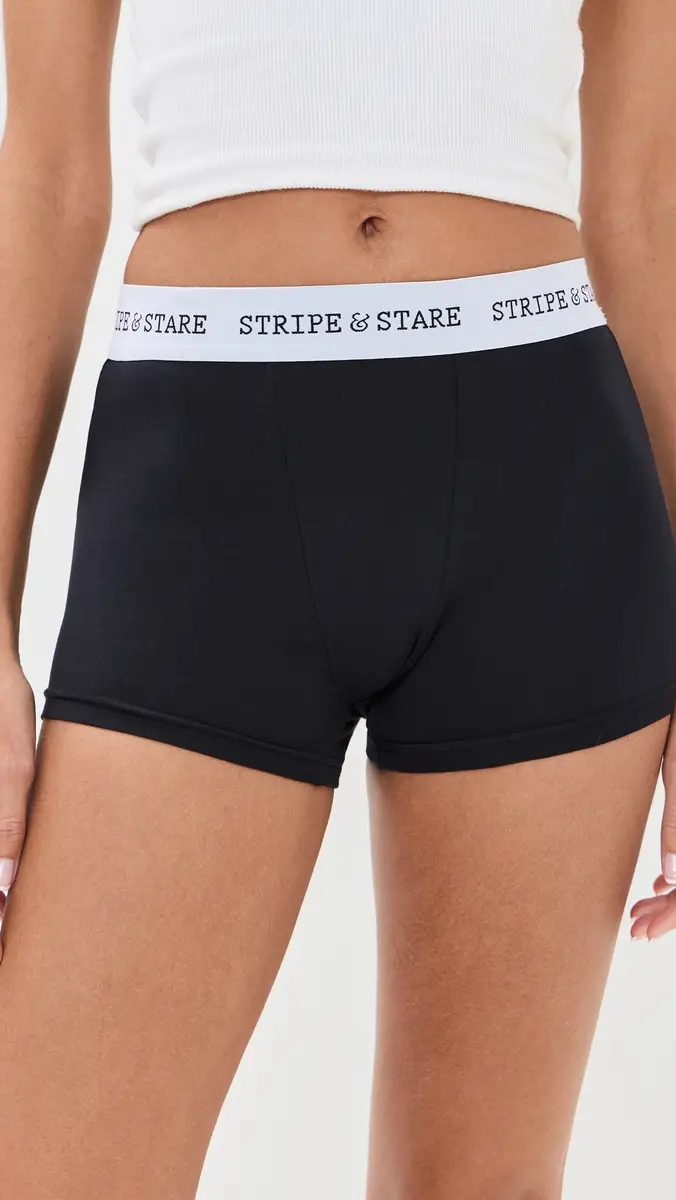 Stripe & Stare Women's Boxers | Thumbnail 2 Stripe & Stare Women's Boxers | Thumbnail 2