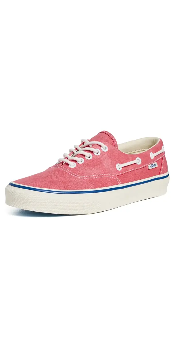 Vans Authentic Boat Shoes Duck Canvas Cayenne M 12 | Image 1 Vans Authentic Boat Shoes Duck Canvas Cayenne M 12 | Image 1