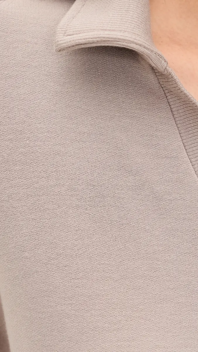 Splits59 Evie Fleece Polo Latte | Thumbnail 6 Splits59 Evie Fleece Polo Latte | Thumbnail 6