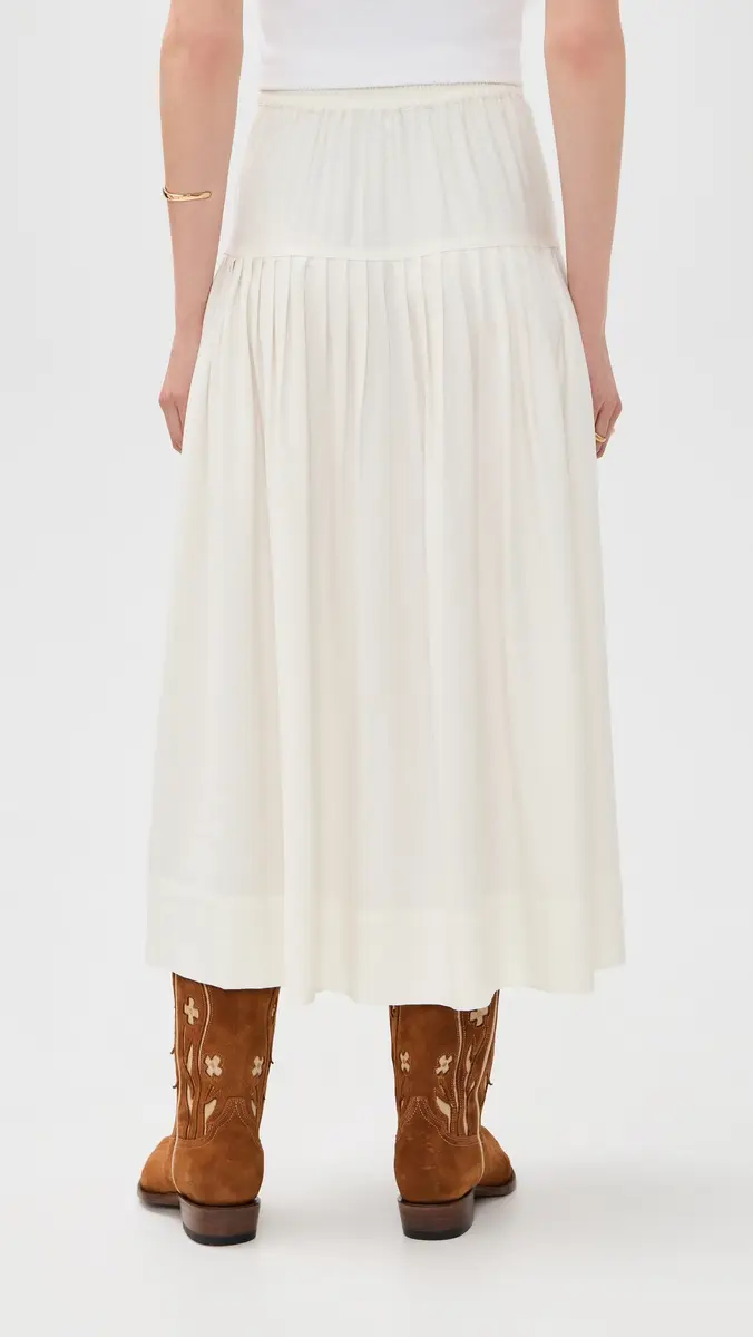 The Great. THE GREAT. THE GREAT x Stetson The Western Embroidered Highland Skirt | Thumbnail 3 The Great. THE GREAT. THE GREAT x Stetson The Western Embroidered Highland Skirt | Thumbnail 3