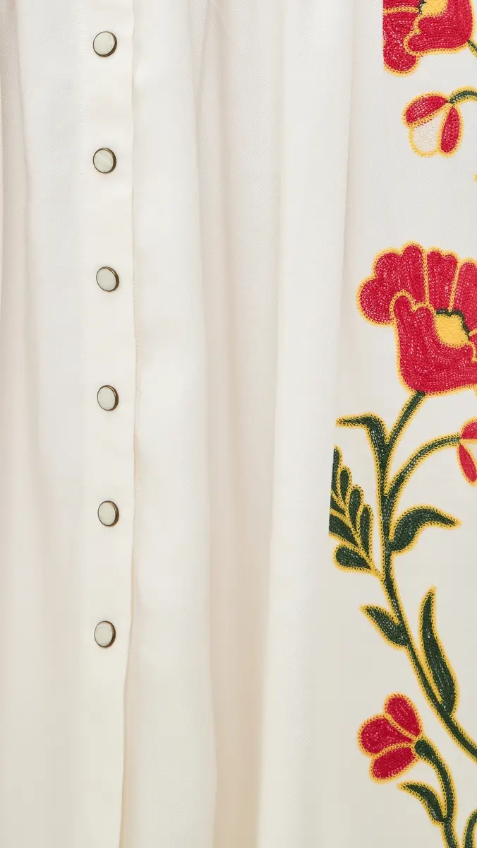 The Great. THE GREAT. THE GREAT x Stetson The Western Embroidered Highland Skirt | Thumbnail 6 The Great. THE GREAT. THE GREAT x Stetson The Western Embroidered Highland Skirt | Thumbnail 6