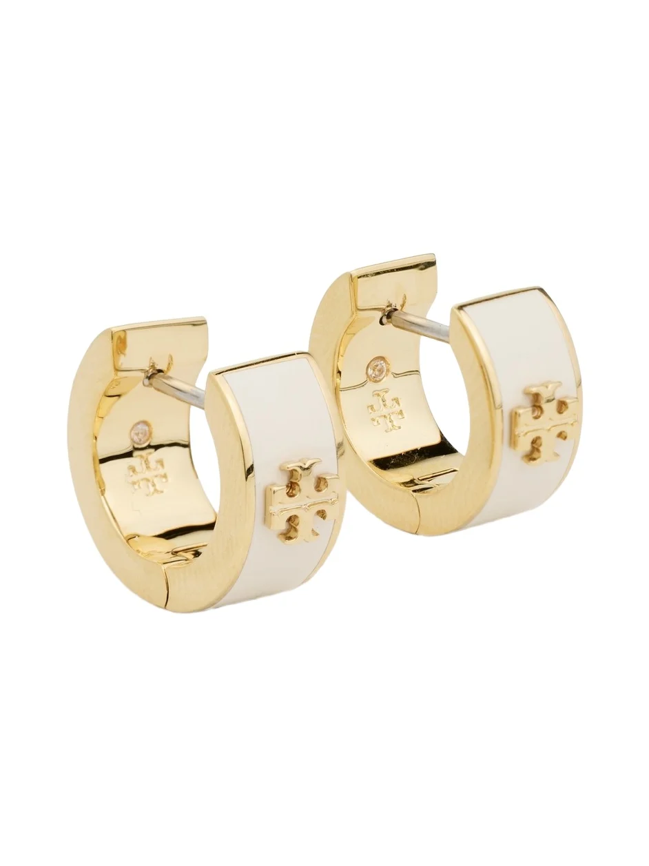 Icon Enamel Huggie Hoop Earrings Icon Enamel Huggie Hoop Earrings