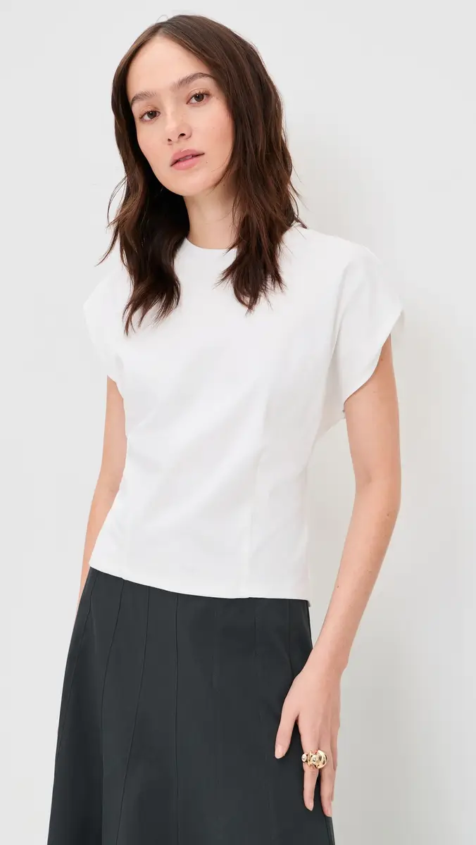 Proenza Schouler White Label Reeva Tee White | Thumbnail 2