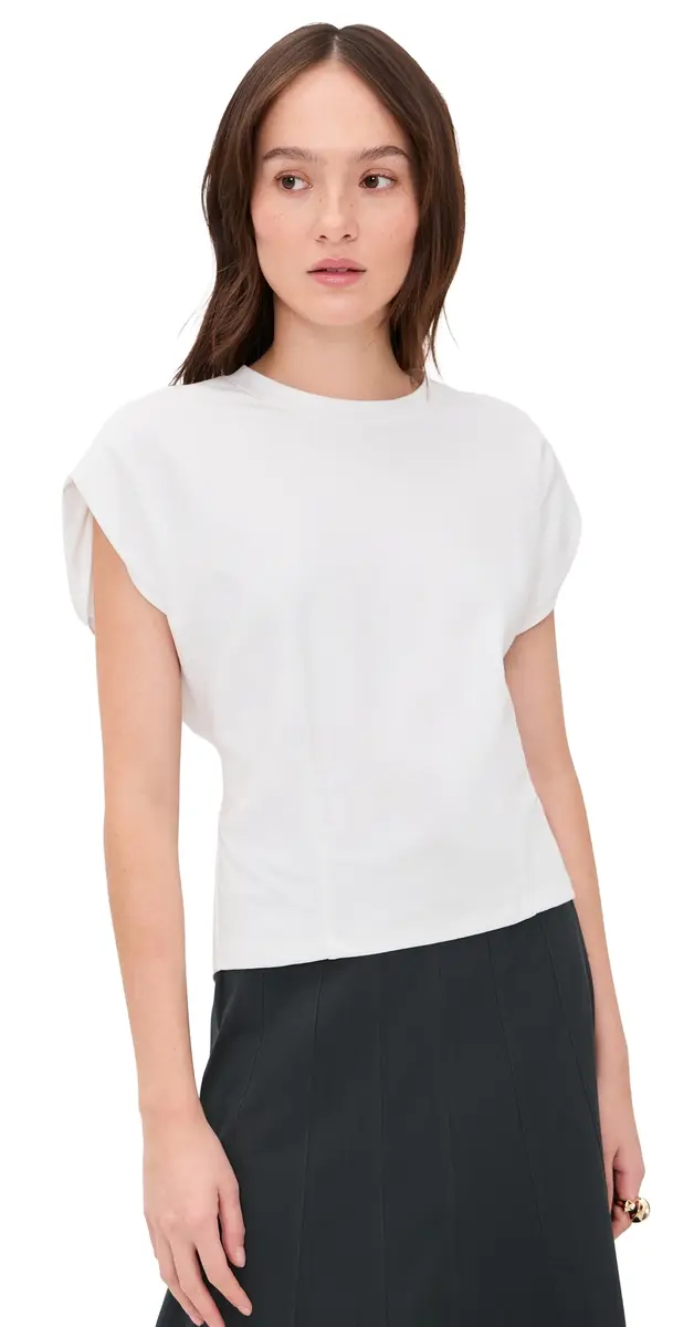 Proenza Schouler White Label Reeva Tee White | Image 1 Proenza Schouler White Label Reeva Tee White | Image 1