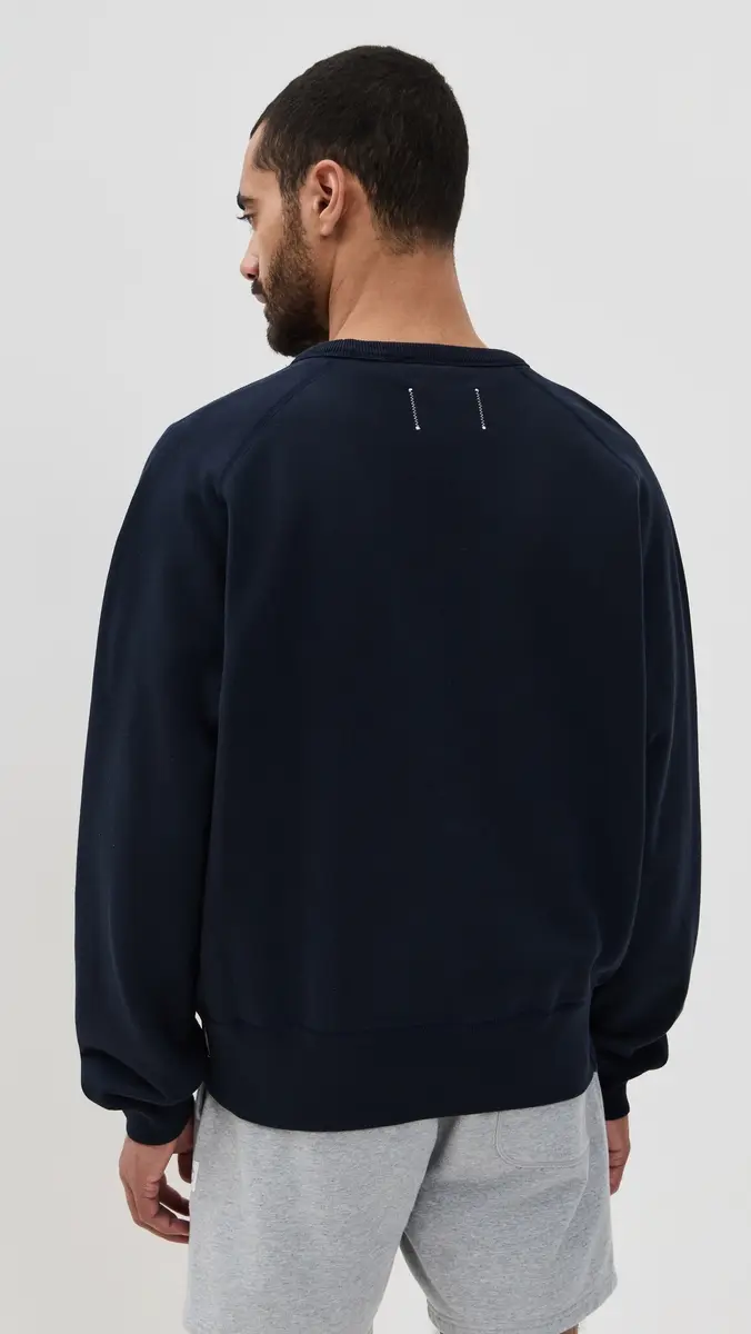 REIGNING CHAMP Midweight Terry Relaxed Crewneck | Thumbnail 3 REIGNING CHAMP Midweight Terry Relaxed Crewneck | Thumbnail 3