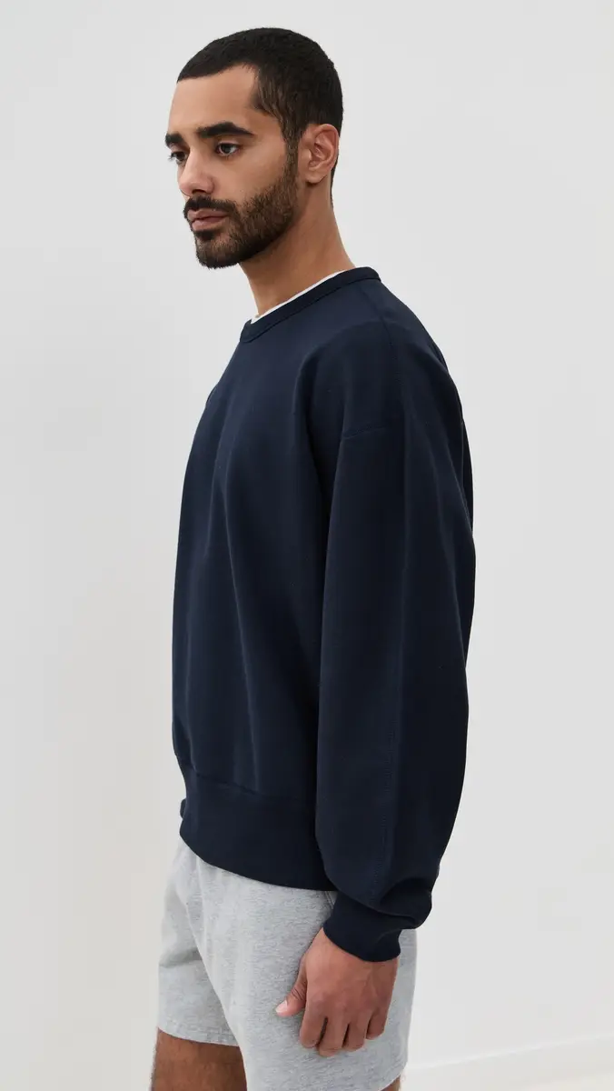REIGNING CHAMP Midweight Terry Relaxed Crewneck | Thumbnail 4 REIGNING CHAMP Midweight Terry Relaxed Crewneck | Thumbnail 4