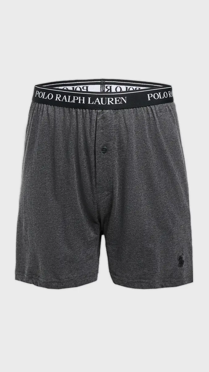 Polo Ralph Lauren Underwear Classic Fit Knit Boxers 3 Pack | Thumbnail 3
