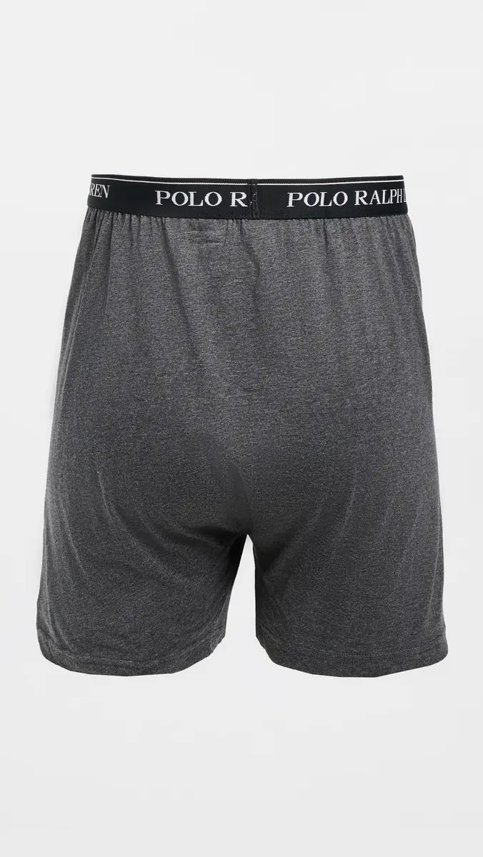 Polo Ralph Lauren Underwear Classic Fit Knit Boxers 3 Pack | Thumbnail 4