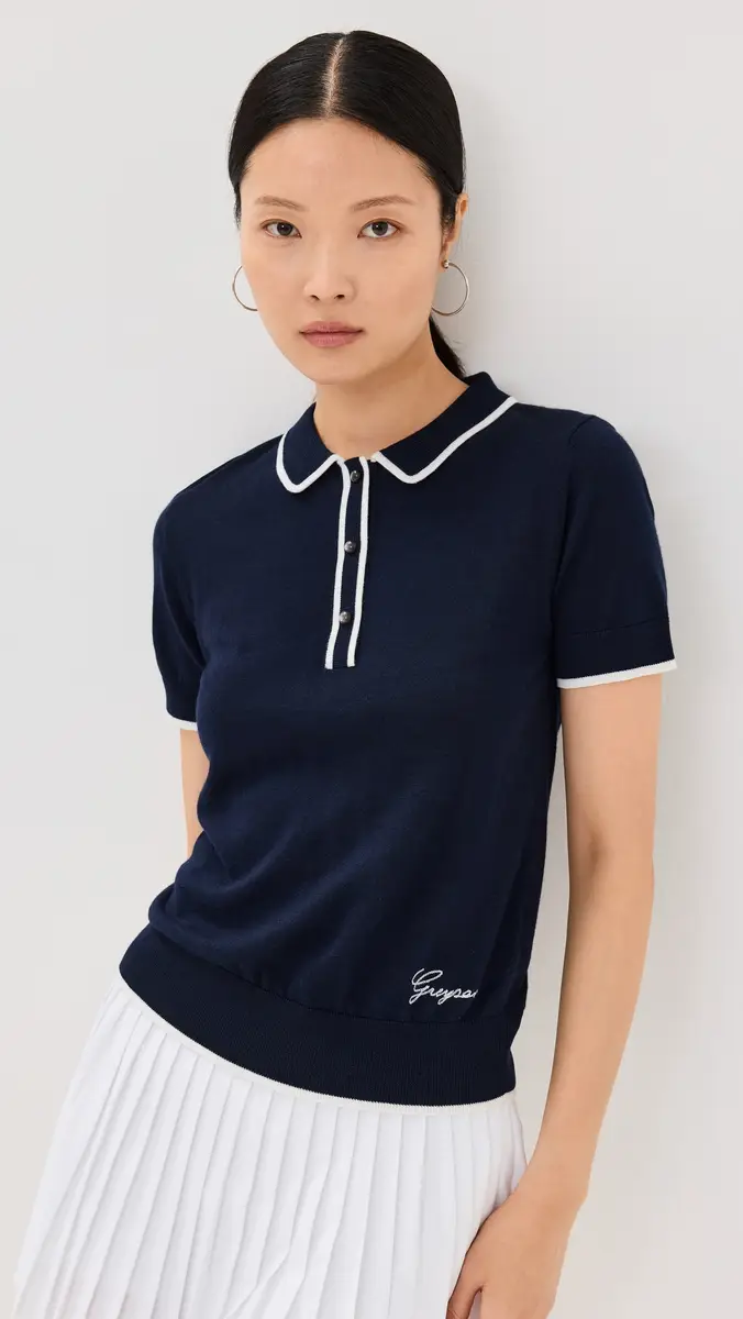 Greyson Short Sleeve Bardot Sweater altese Blue | Thumbnail 2 Greyson Short Sleeve Bardot Sweater altese Blue | Thumbnail 2