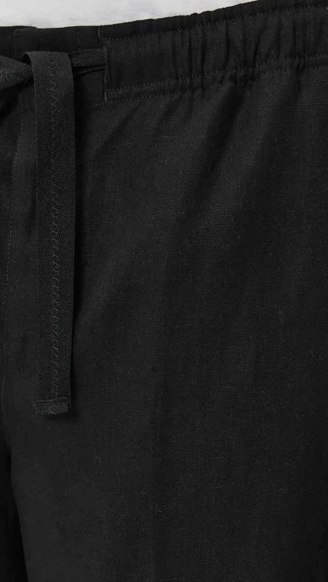 Orlebar Brown Alex Linen Pants Black | Thumbnail 6