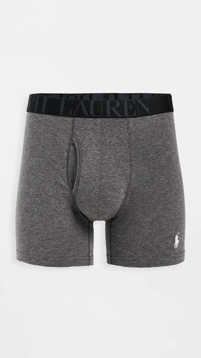 Polo Ralph Lauren Underwear Stretch Classic Fit Boxer Briefs 3 Pack | Thumbnail 3