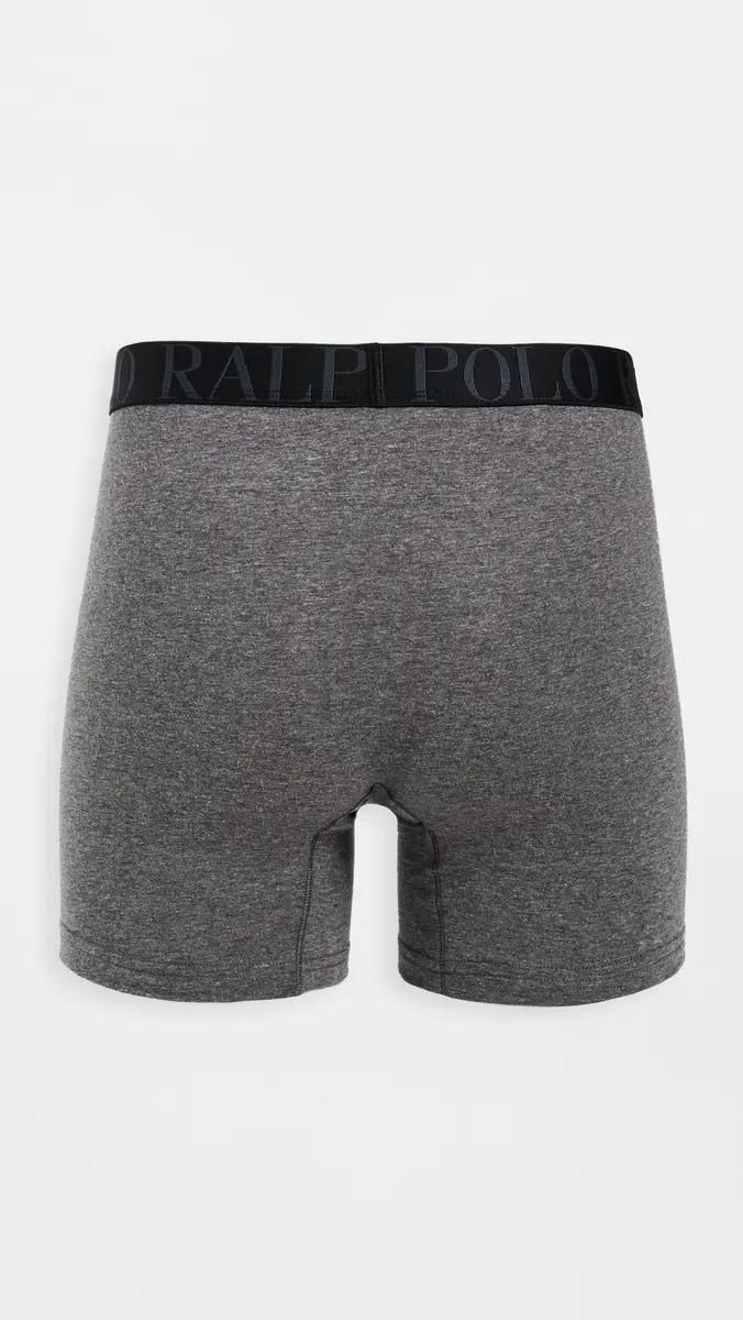 Polo Ralph Lauren Underwear Stretch Classic Fit Boxer Briefs 3 Pack | Thumbnail 4