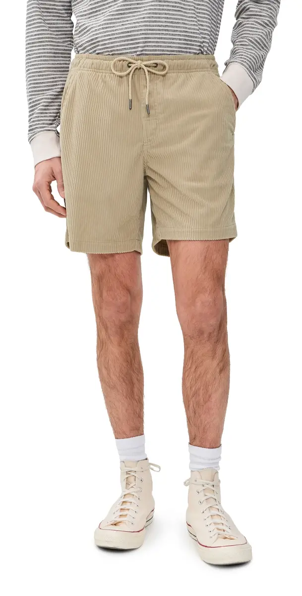 The Wilder Stretch Corduroy Shorts 7 Khaki The Wilder Stretch Corduroy Shorts 7 Khaki