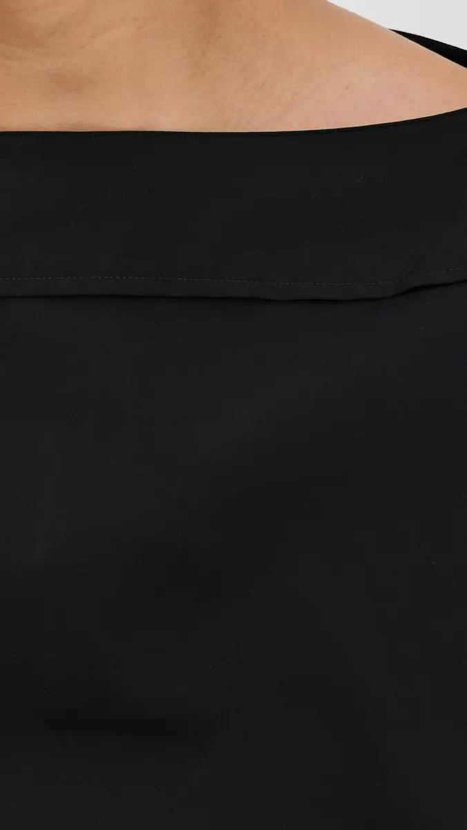 Theory Boat Neck Blouse Black | Thumbnail 6