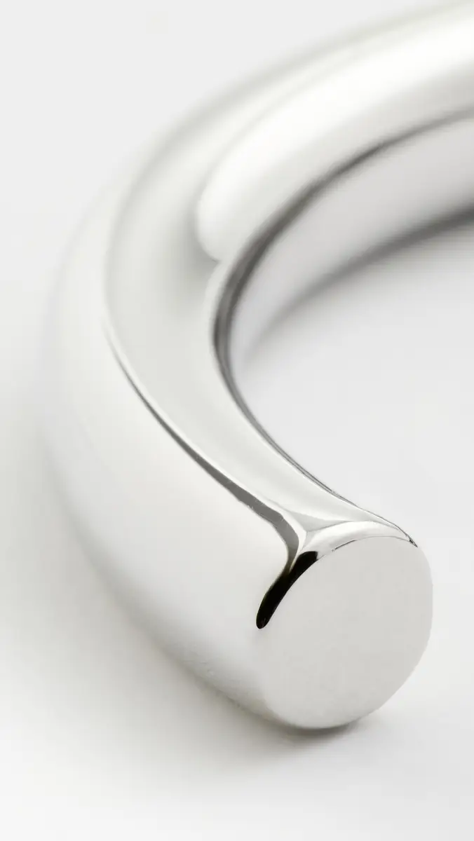 Jennifer Fisher Natasha Cuff Rhodium One Size | Thumbnail 4