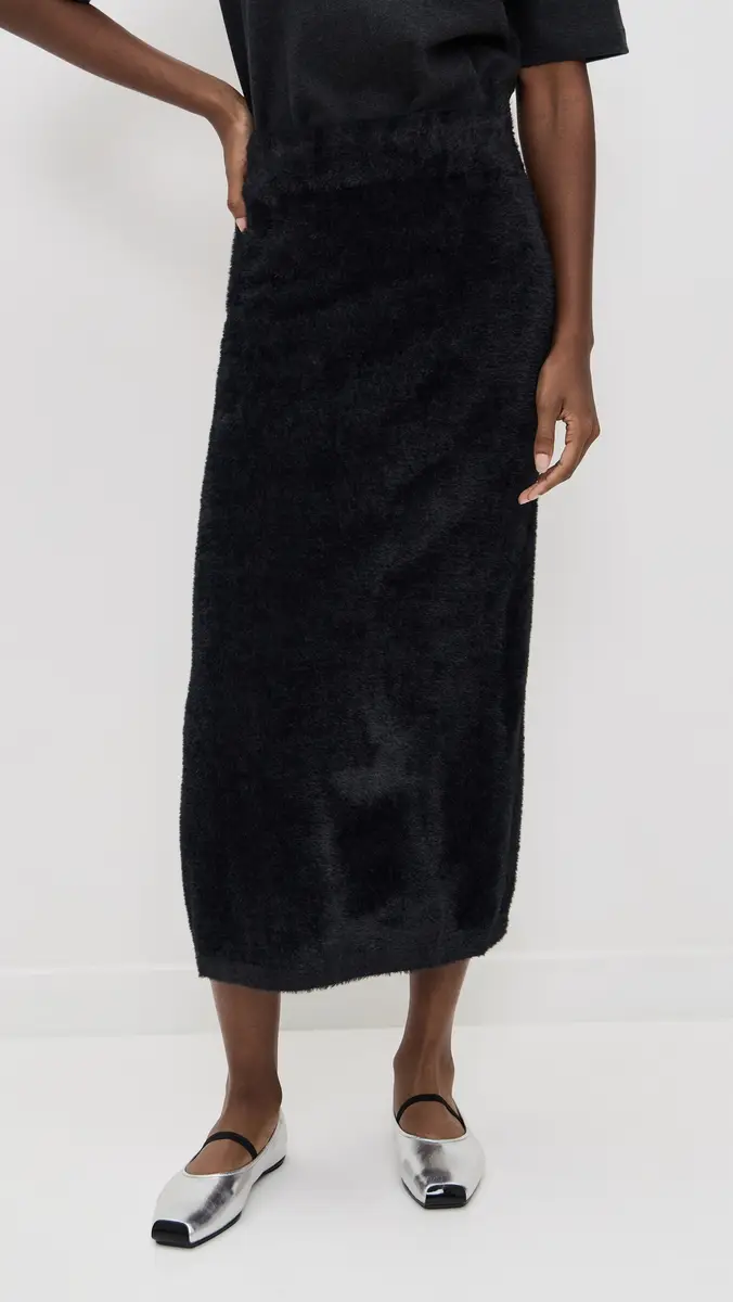 LE BOP Fuzzy Midi Skirt | Thumbnail 2