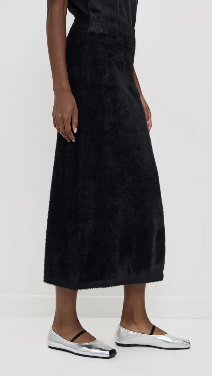 LE BOP Fuzzy Midi Skirt | Thumbnail 4