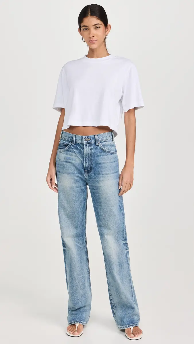 Cotton Citizen The Tokyo Crop Tee White | Thumbnail 5