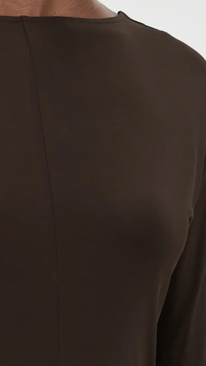 Helmut Lang Cowl Back Top Bistre | Thumbnail 6 Helmut Lang Cowl Back Top Bistre | Thumbnail 6