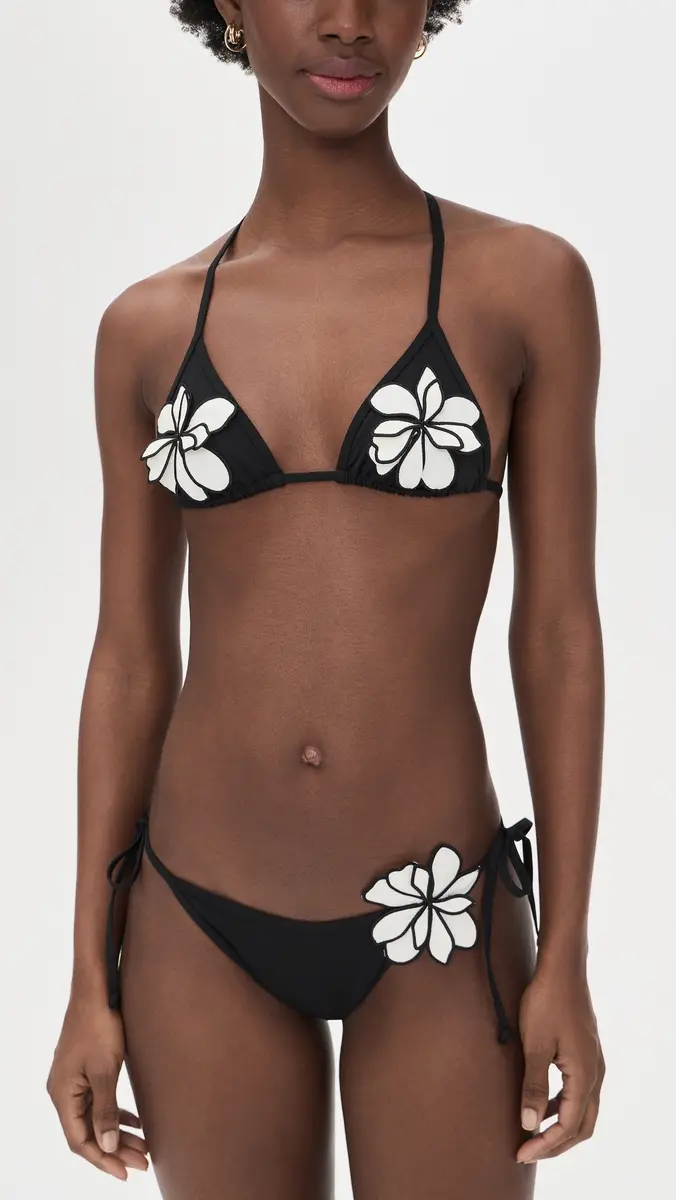 LSPACE Levy Bikini Bottoms Black | Thumbnail 4