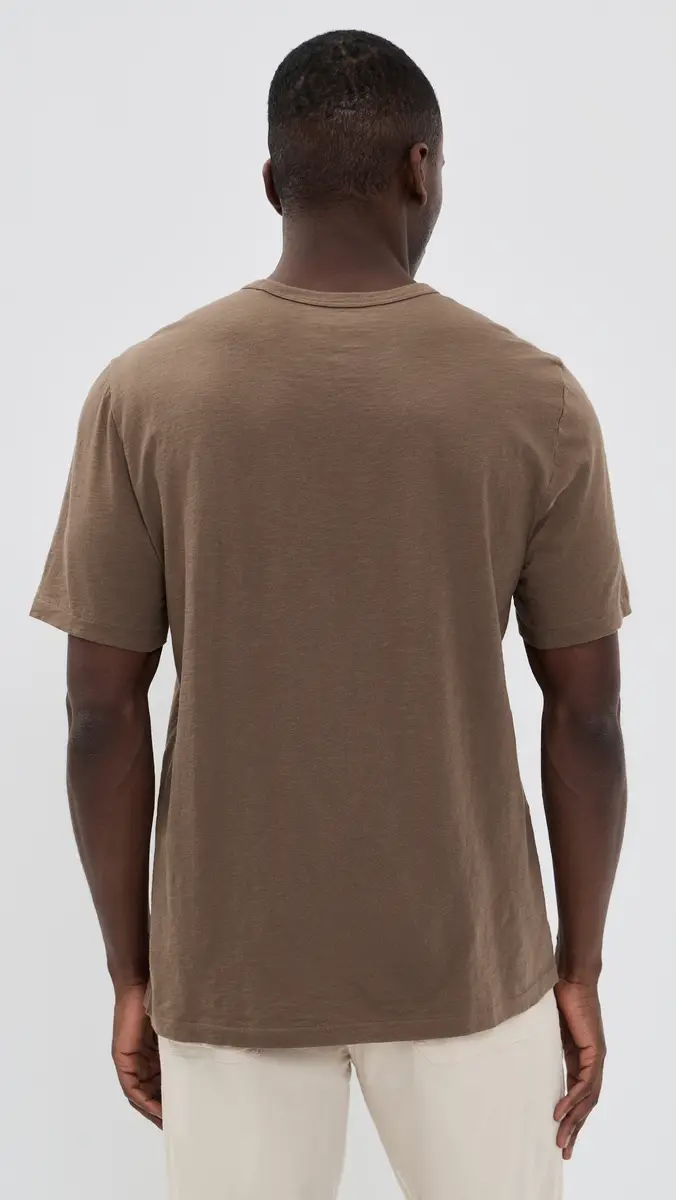 Faherty Sunwashed Pocket Tee Island Brown | Thumbnail 3 Faherty Sunwashed Pocket Tee Island Brown | Thumbnail 3