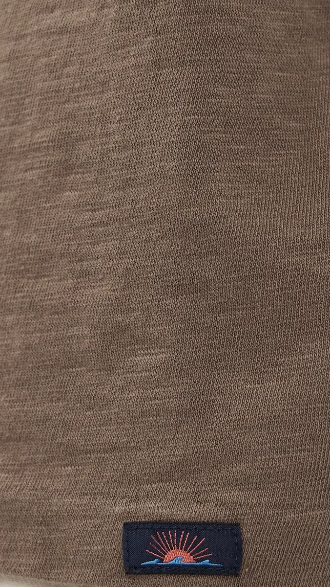 Faherty Sunwashed Pocket Tee Island Brown | Thumbnail 6 Faherty Sunwashed Pocket Tee Island Brown | Thumbnail 6