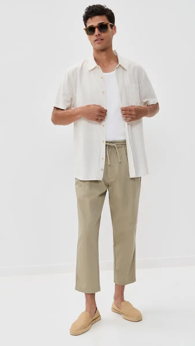 Universal Works Twill Hi Water Trousers Stone | Thumbnail 5 Universal Works Twill Hi Water Trousers Stone | Thumbnail 5