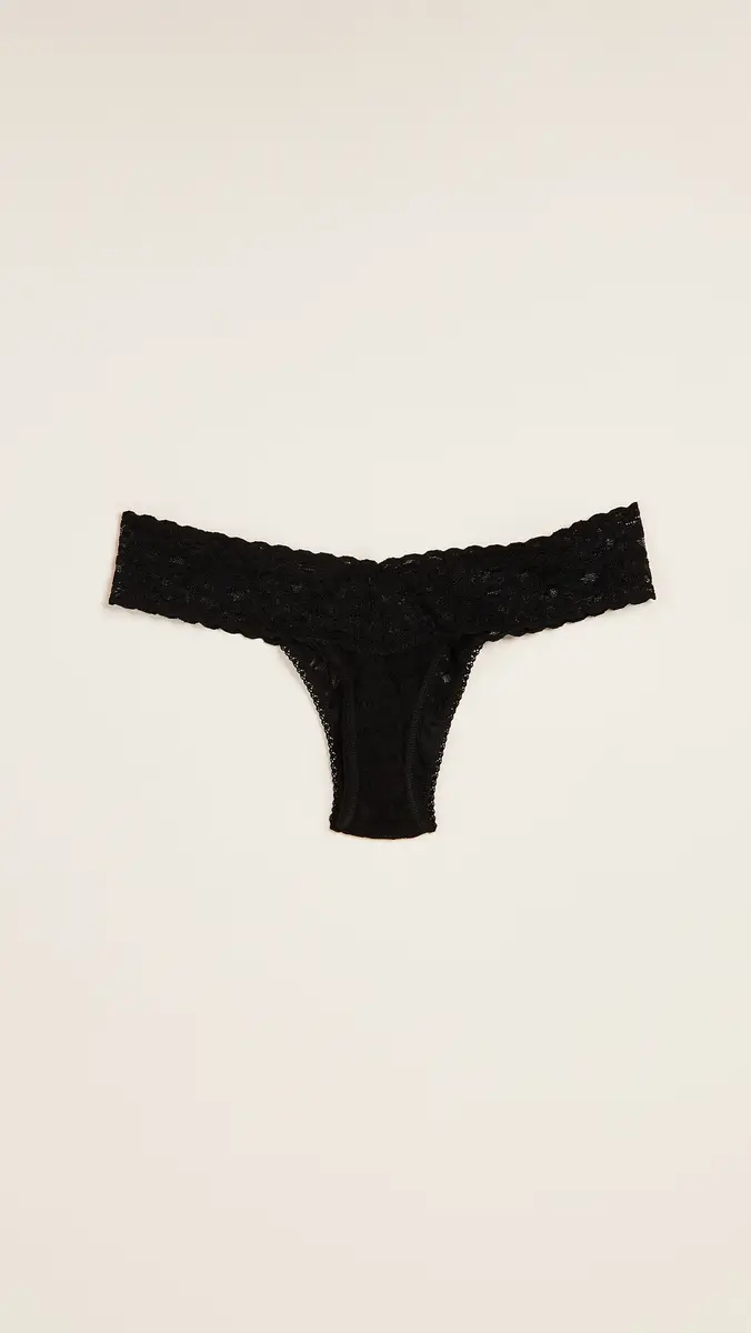 Hanky Panky Signature Lace Low Rise Thong 3 Pack | Thumbnail 4