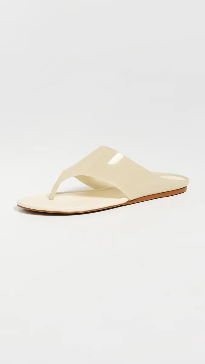 FARM Rio Jelly Flat Sandals Crystal | Thumbnail 2