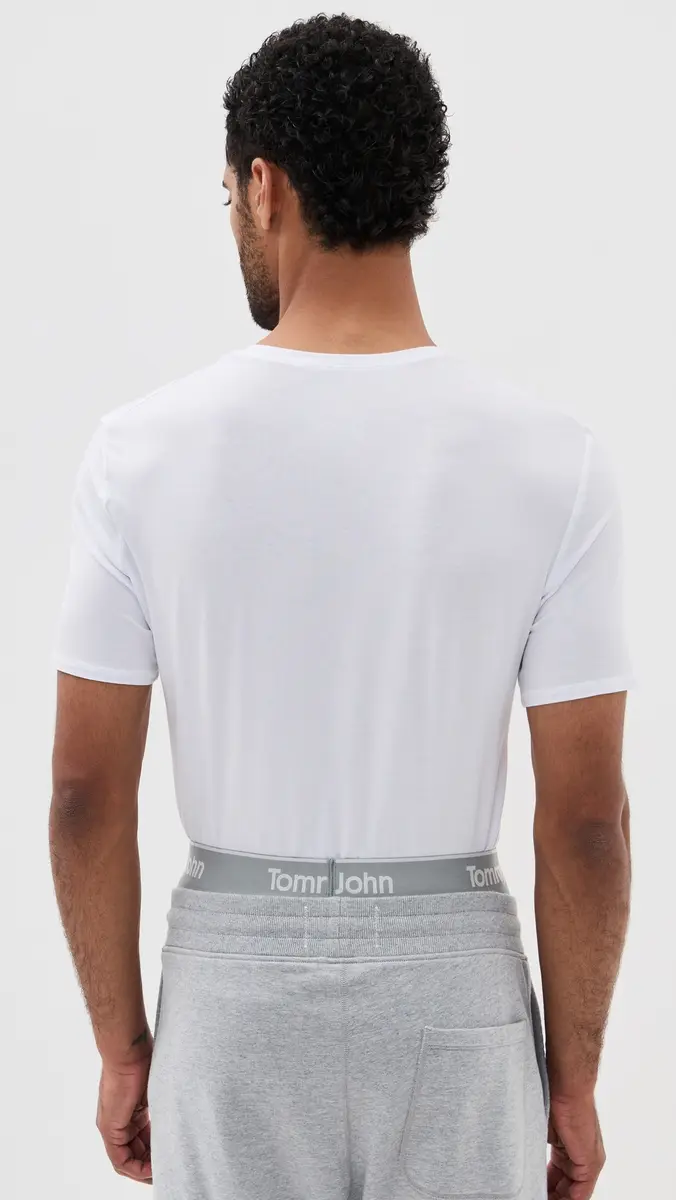 Tommy John Crew Neck Stay-Tucked Undershirt 3-Pack | Thumbnail 4