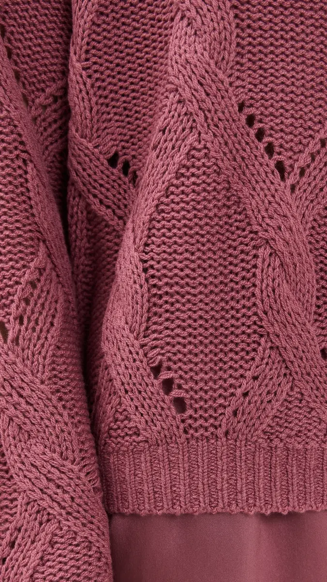 Sablyn Gia Slouchy Cashmere Crew Neck Sweater Desert Bloom | Thumbnail 6