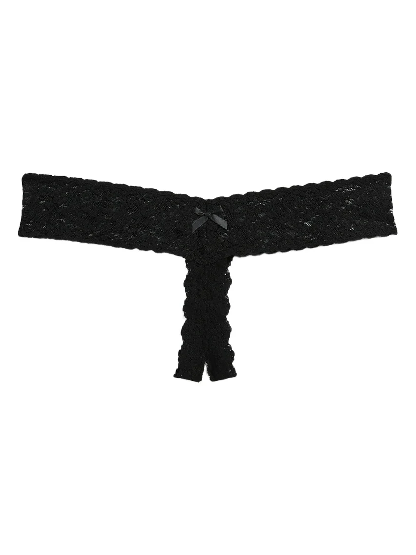 After Midnight Open Gusset Low Rise Thong After Midnight Open Gusset Low Rise Thong