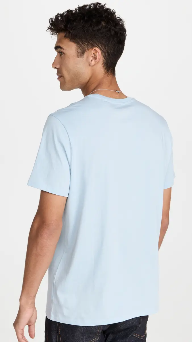 ATM Anthony Thomas Melillo Classic Jersey Crew Neck Tee Blue | Thumbnail 3 ATM Anthony Thomas Melillo Classic Jersey Crew Neck Tee Blue | Thumbnail 3