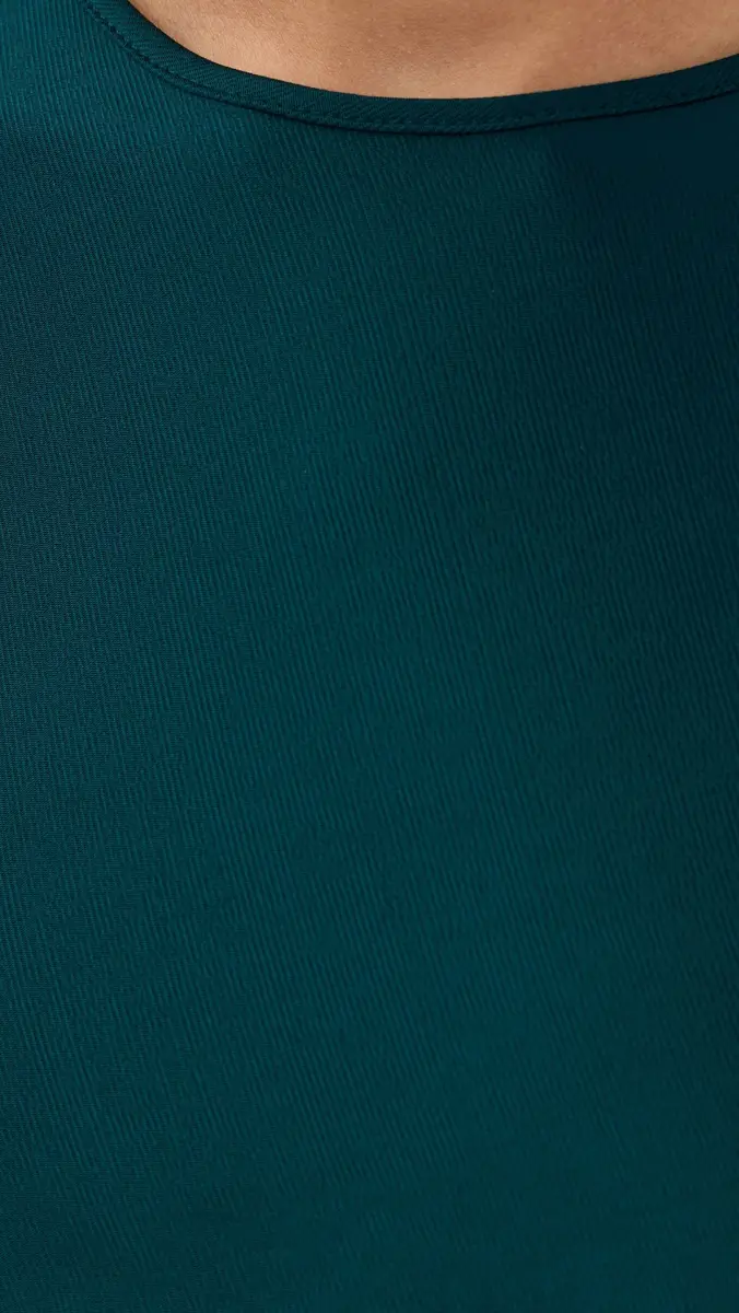 Victoria Beckham Sleeveless Twist Detail Dress Dark Teal | Thumbnail 6 Victoria Beckham Sleeveless Twist Detail Dress Dark Teal | Thumbnail 6