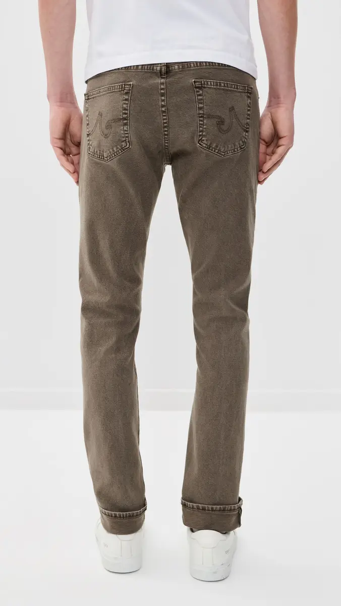 AG Tellis Stretch Selvage Modern Slim Denim Jeans Sulfur Taupe Grey | Thumbnail 3 AG Tellis Stretch Selvage Modern Slim Denim Jeans Sulfur Taupe Grey | Thumbnail 3