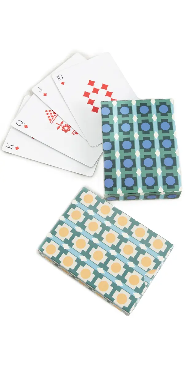 Printworks Classic - Double Playing Cards Green Mult
