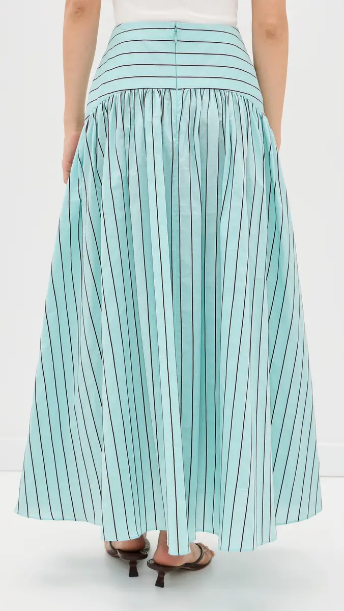 STAUD Procida Skirt Pool Stripe | Thumbnail 3 STAUD Procida Skirt Pool Stripe | Thumbnail 3