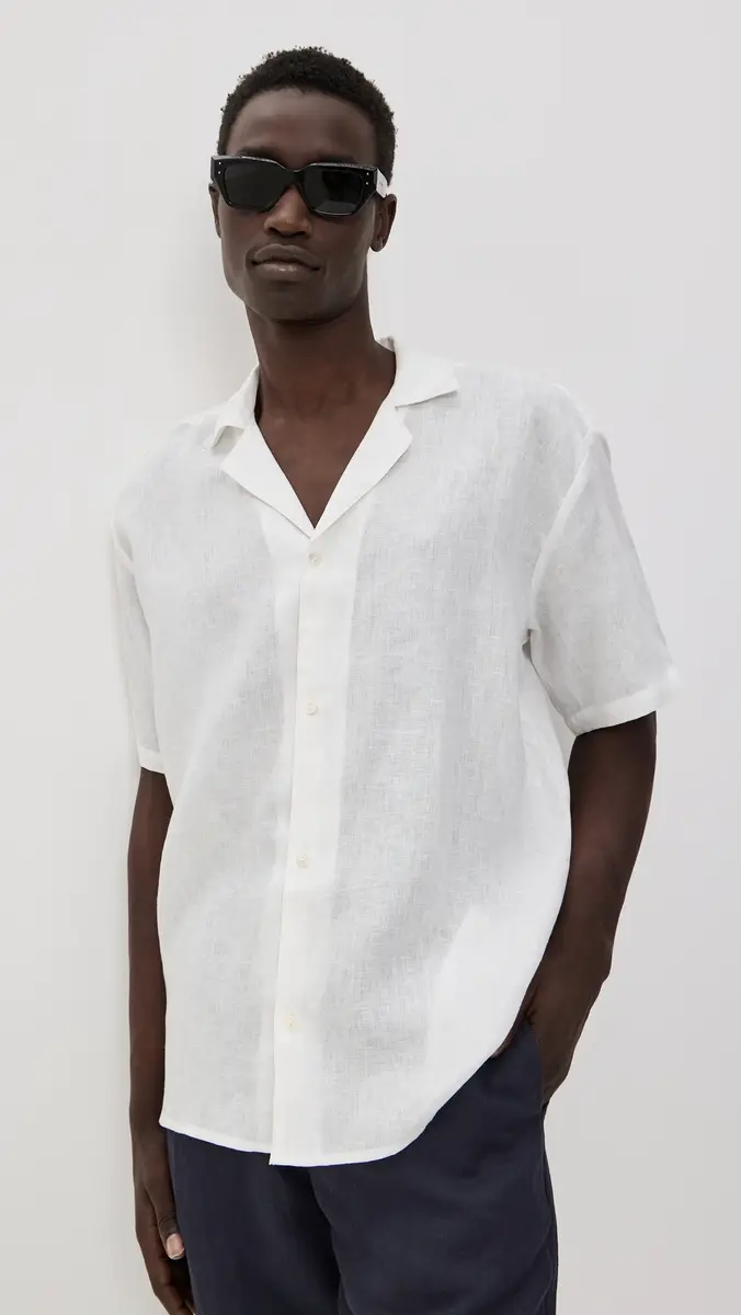 Ancora The Sand Resort Linen Shirt | Thumbnail 2 Ancora The Sand Resort Linen Shirt | Thumbnail 2