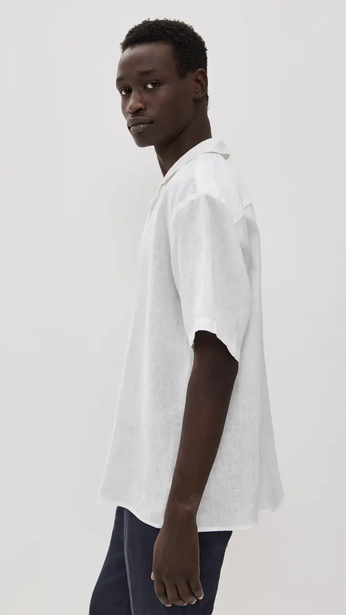 Ancora The Sand Resort Linen Shirt | Thumbnail 4 Ancora The Sand Resort Linen Shirt | Thumbnail 4