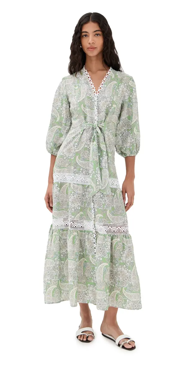 Temptation Positano Sacher Dress Cash Green | Image 1 Temptation Positano Sacher Dress Cash Green | Image 1