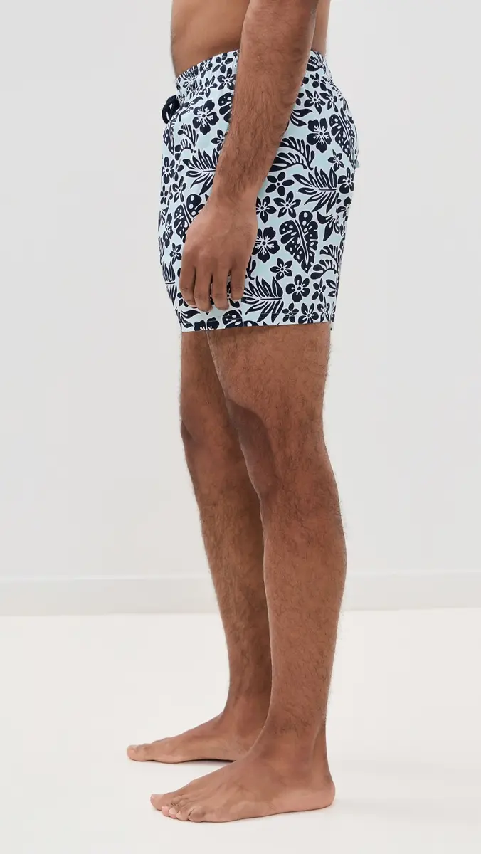 Vilebrequin Moorise Swim Trunks 5 Pacific | Thumbnail 4 Vilebrequin Moorise Swim Trunks 5 Pacific | Thumbnail 4