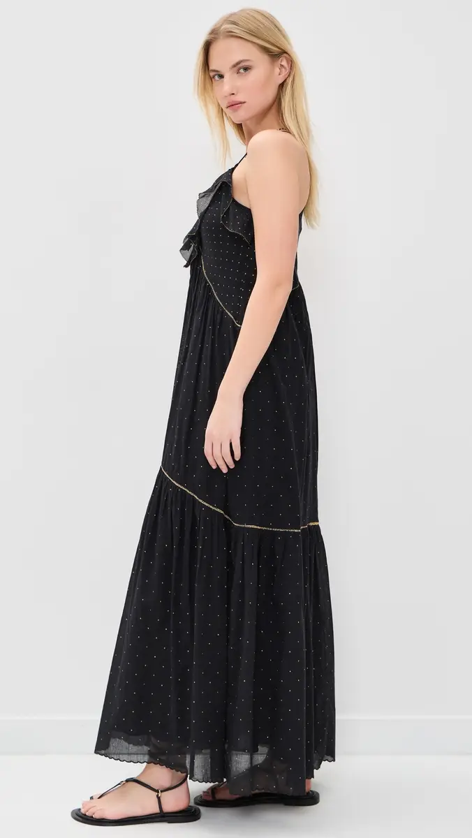 Isabel Marant Étoile Vasma Dress Black | Thumbnail 4