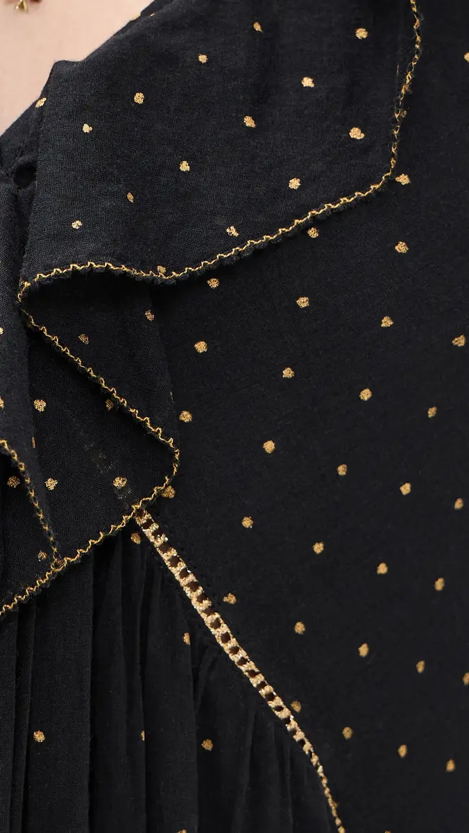 Isabel Marant Étoile Vasma Dress Black | Thumbnail 6