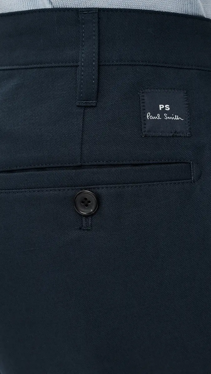 PS Paul Smith Twill Shorts 9 Very Dark Navy | Thumbnail 6 PS Paul Smith Twill Shorts 9 Very Dark Navy | Thumbnail 6