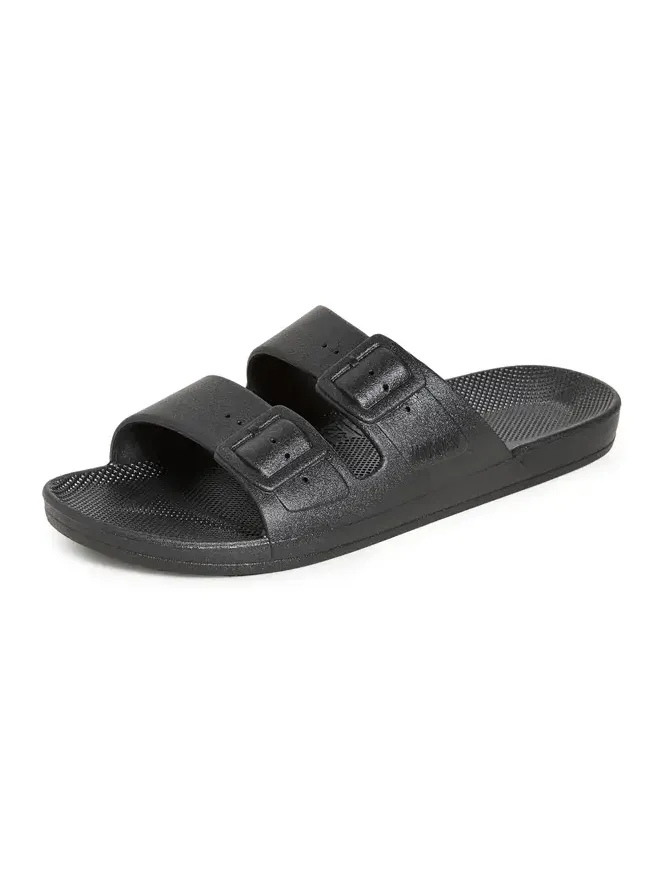 Two Band Unisex Slides Two Band Unisex Slides