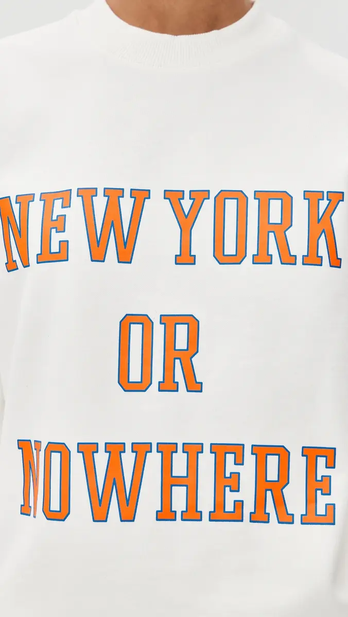 New York or Nowhere Knicks Classic Crewneck | Thumbnail 6 New York or Nowhere Knicks Classic Crewneck | Thumbnail 6