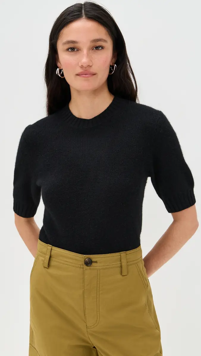 White + Warren Cashmere T-Shirt Sweater | Thumbnail 2 White + Warren Cashmere T-Shirt Sweater | Thumbnail 2