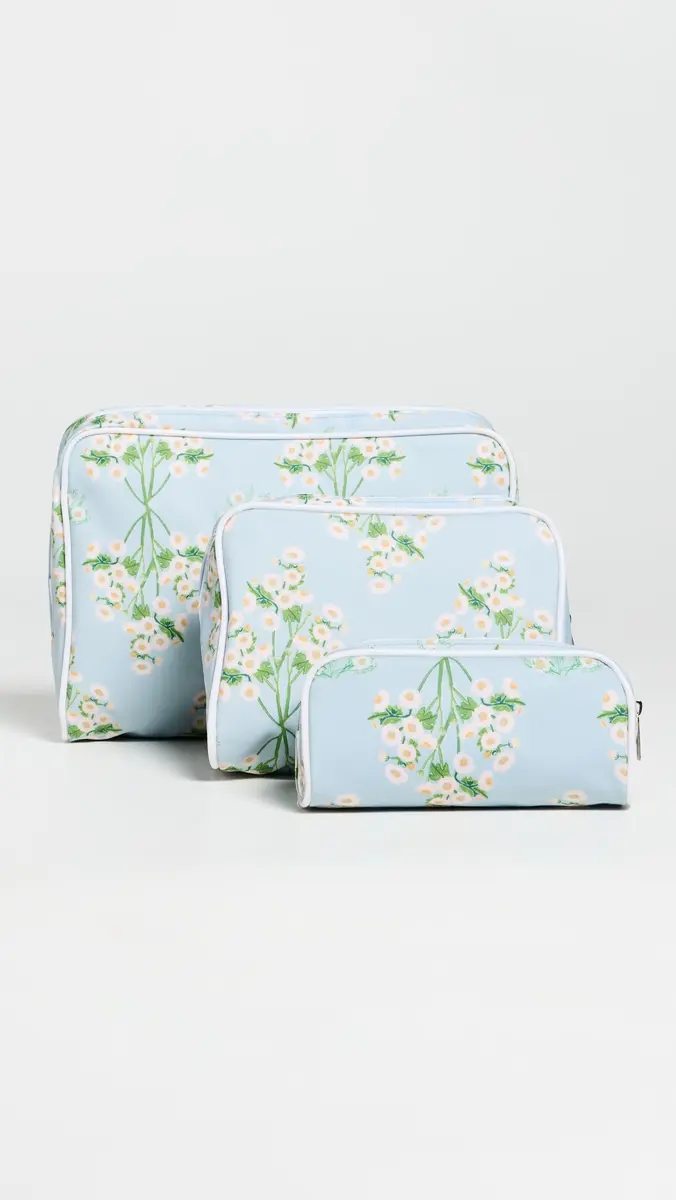 Weezie Lulie Wallace x Toiletry Bag Trio Suzanna One Size | Thumbnail 2
