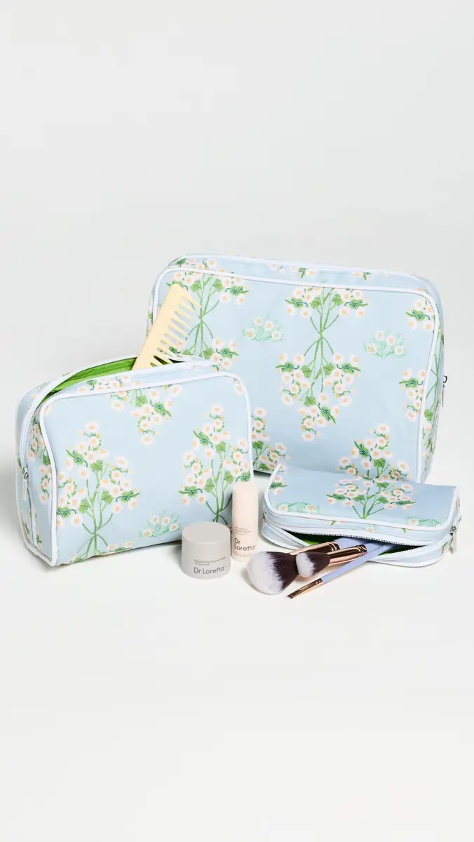 Weezie Lulie Wallace x Toiletry Bag Trio Suzanna One Size | Thumbnail 5
