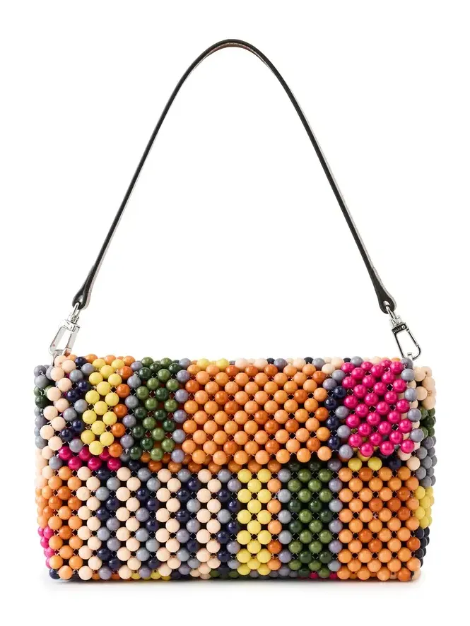 Timmy Beaded Shoulder Bag